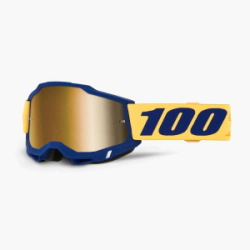ANTIPARRA ACCURI 2 GOOGLE DESOTO TRUE GOLD MIRROR LENS -100%-
