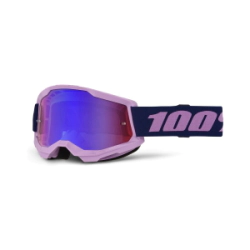 ANTIPARRA STRATA 2 GOGGLE PURPLE RED BLUE MIRROR LENS -100%-
