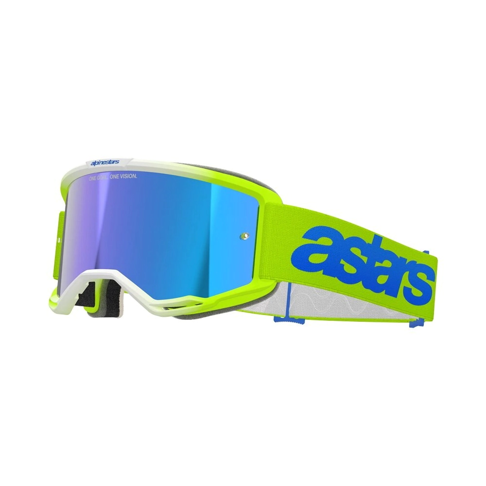 ANTIPARRAS VISION 5 BLAZE GOGGLE FL YW BL MIR BL -ALPINESTARS-**oferta**