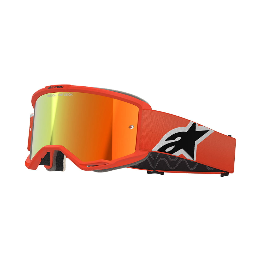 Antiparra Alpinestars Vision 5 Corp Goggle naranja rojo