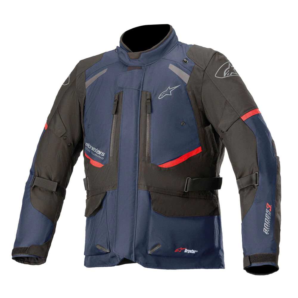CAMPERA ANDES V3 DRYSTAR AZUL NEGRO TALLE L -ALPINESTARS-