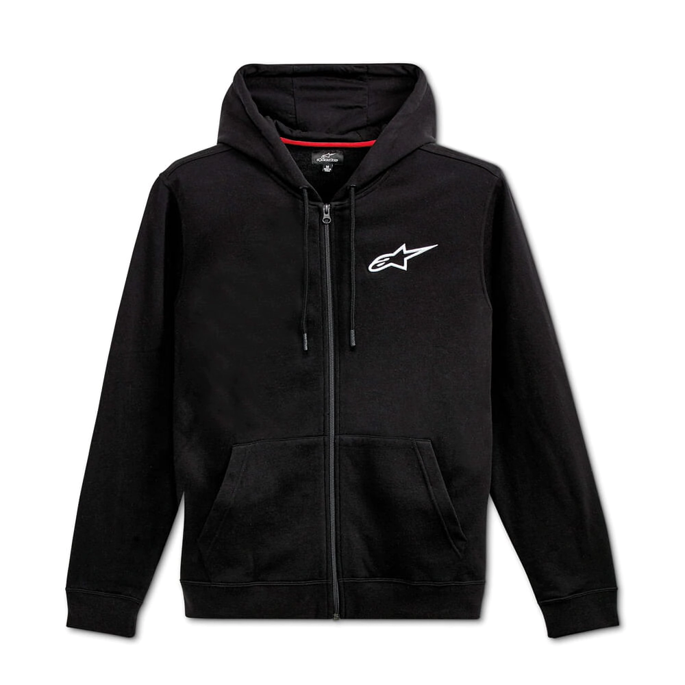 Buzo Alpinestars Ageless Chest negro blanco talle XL