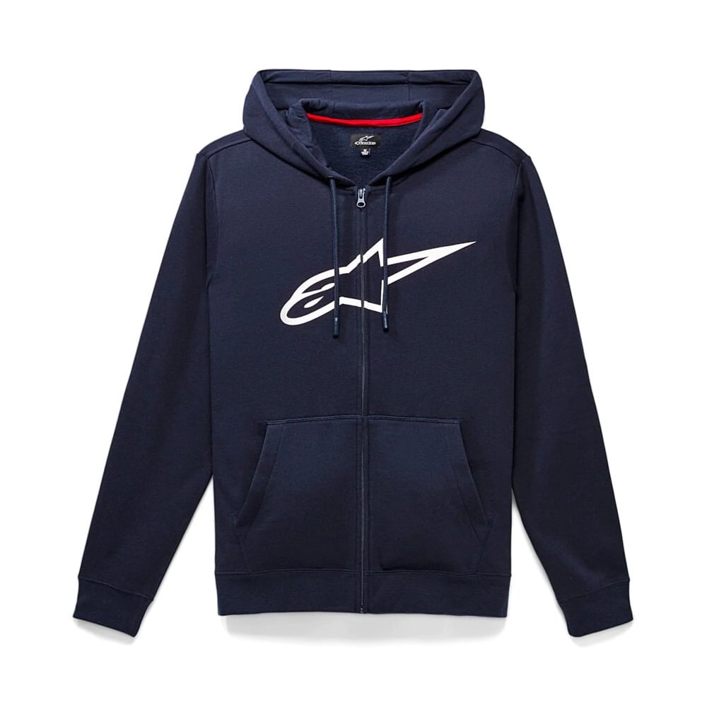 Buzo Alpinestars Ageless Zip V3 azul marino blanco talle L