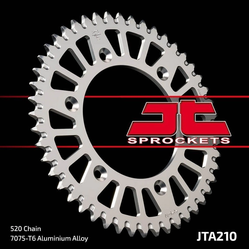 JT Sprockets Corona Moto JT210.51 aluminio 51 dientes Honda CR/CRF/XR 51