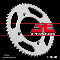 JT Sprockets Corona Moto 47 dientes Yamaha YZ 80-85-93-09 hierro negro